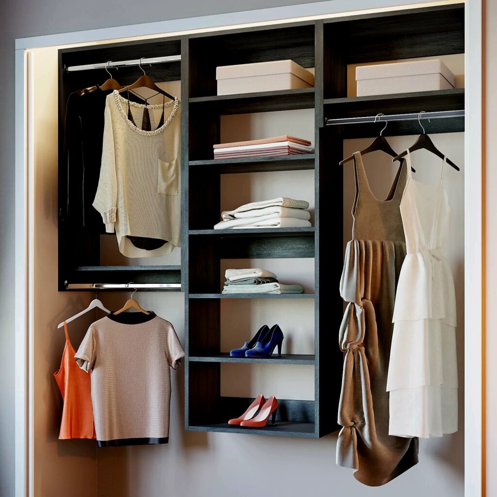 Modular Closets help better organize your life while putting your tastes on display featured inside 360 MAGAZINE 