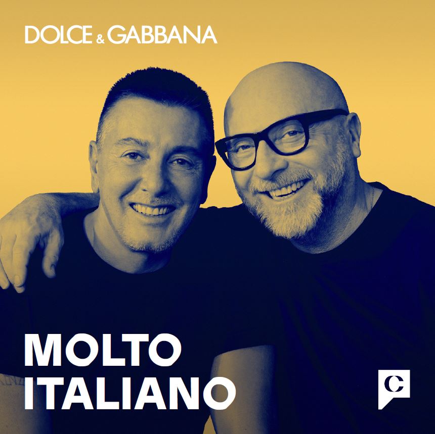 Molto Italiano new Dolce&Gabbana podcast via 360 magazine