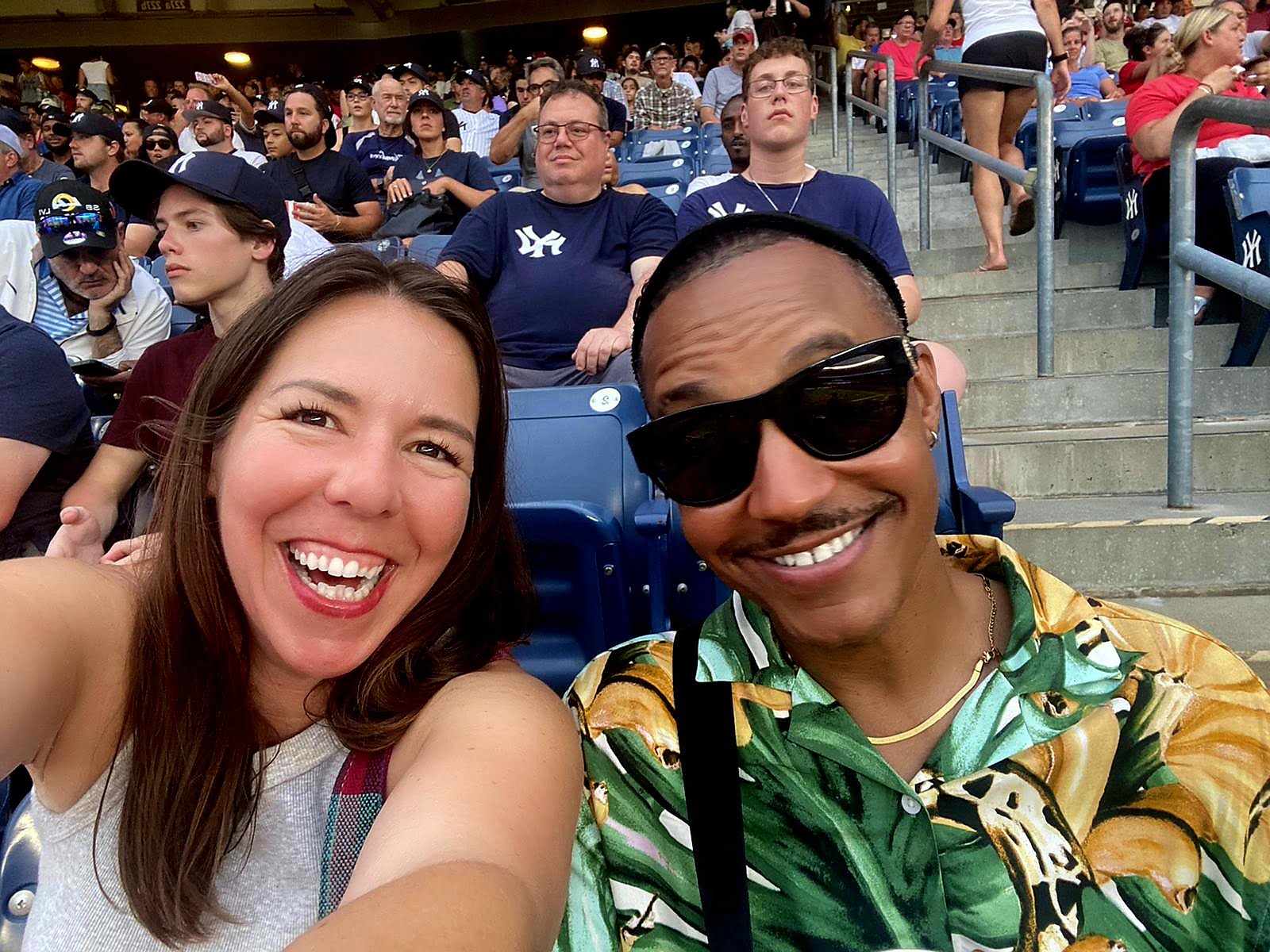 Vaughn Lowery at Yankee Stadium via 360 MAGAZINE