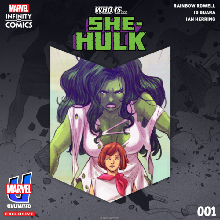 Who Is...She-Hulk Cover Art via Marvel Entertainment for use by 360 MAGAZINE