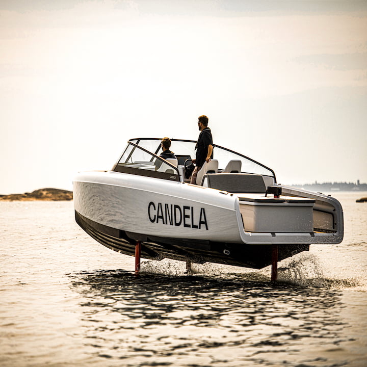 electric hydrofoil boat company Candela VIA Candela