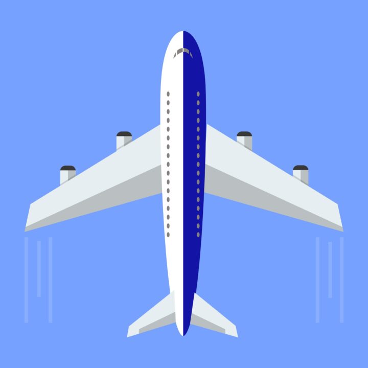 Airplane Illustration via 360 MAGAZINE