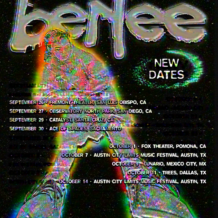 Benee Tour Dates 2022 via U Music Group for use by 360 MAGAZINE