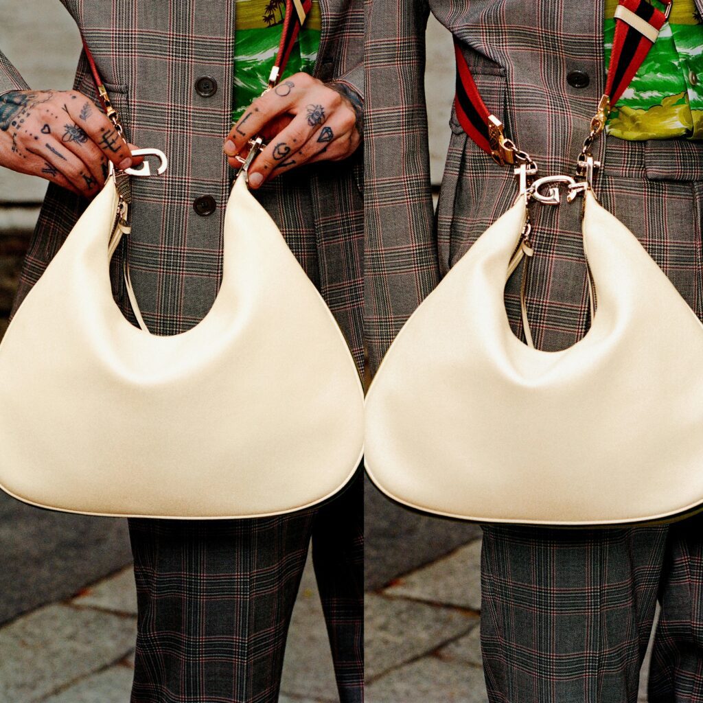 Gucci Attache is unisex via 360 MAGAZINE