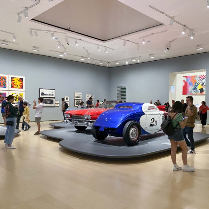Motion. Autos, Art, Architecture Exhibition via Guggenheim Museum Bilbao for use by 360 MAGAZINE