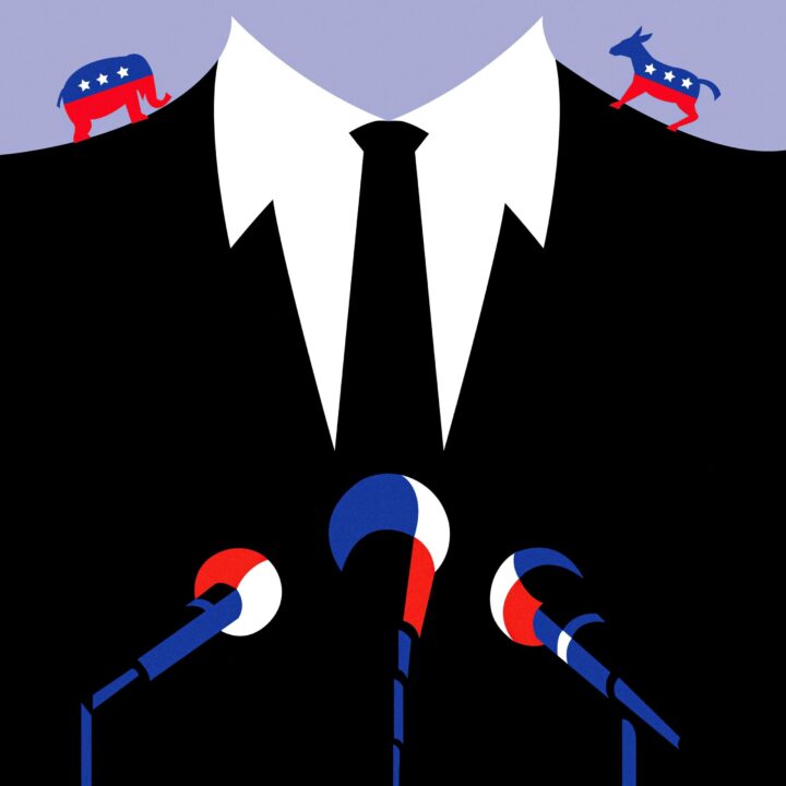 Politics Illustration via 360 MAGAZINE