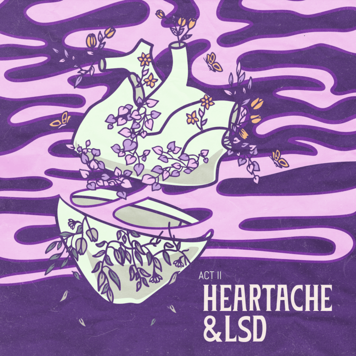 cover art of HEARTACHE & LSD: ACT II via Republic Records for use by 360 Magazine