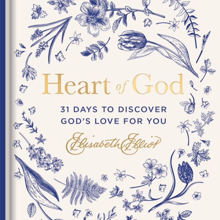 Elisabeth Elliot Upcoming Release "Heart of God: 31 Days to Discover God’s Love for You" Cover Art via EPIC Agency for use by 360 MAGAZINE
