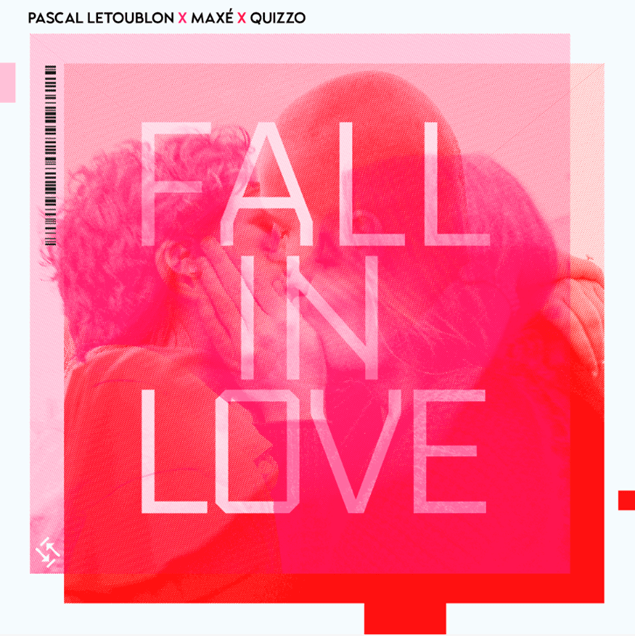 Pascal Letoublon New Single "Fall In Love" Cover Art via U Music Group for use by 360 MAGAZINE