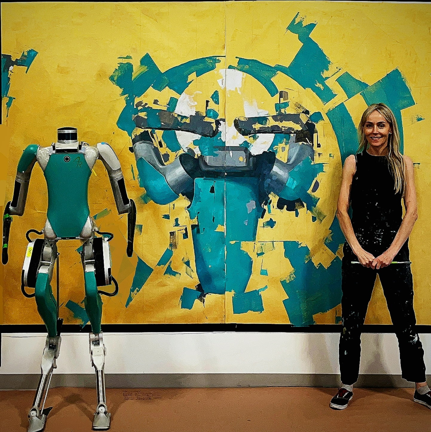 ROBOT DIGIT LEARNS PAINTING via 360 magazine