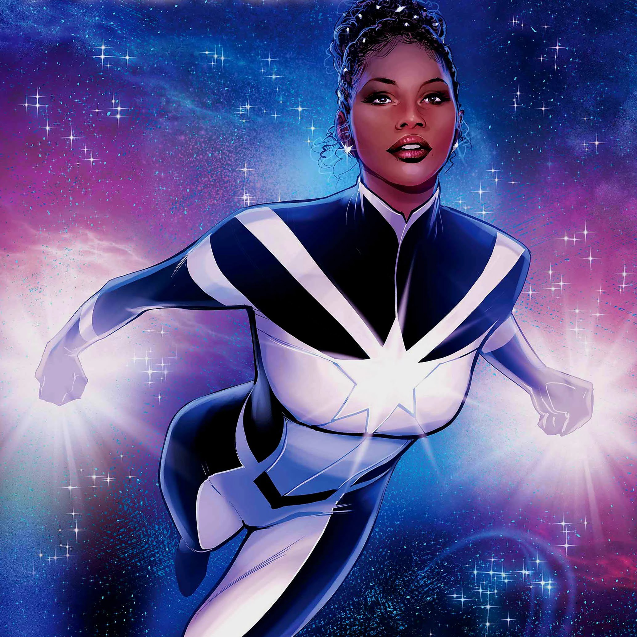 Marvel female black superhero via 360 magazine