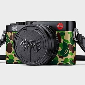 Leica, bape and STASH camera collaboration via 360 magazine