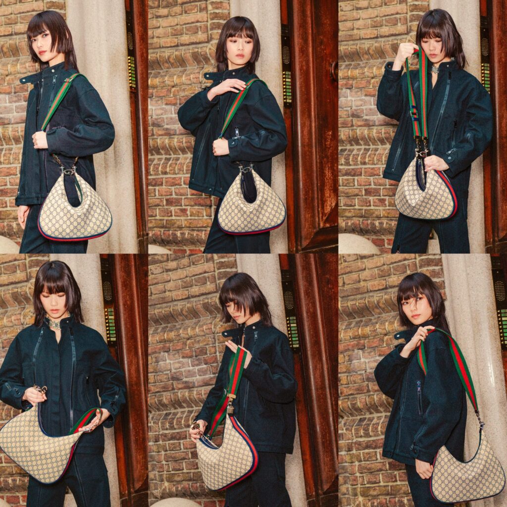 Gucci attache campaign via 360 Magazine