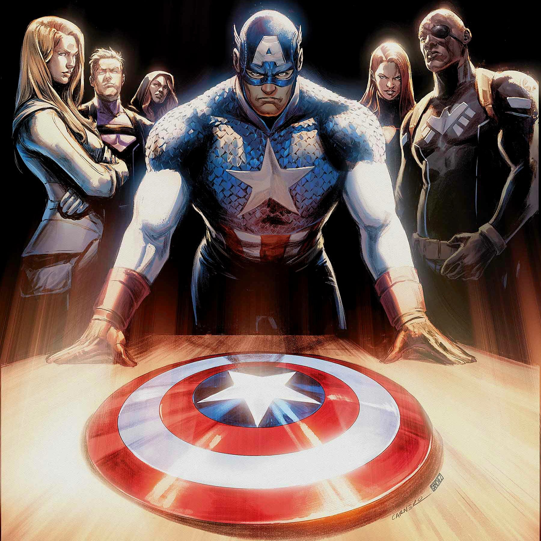 Marvel's captain America via 360 MAGAZINE