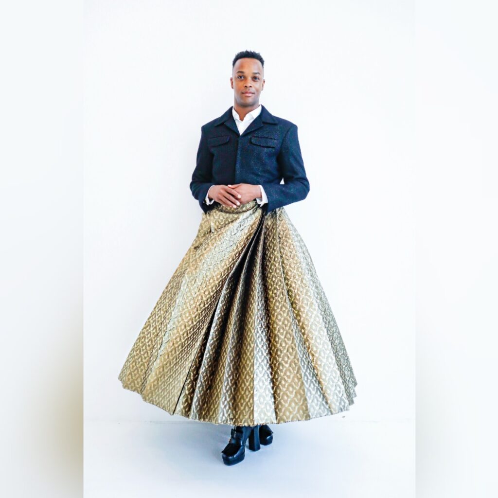 Terry Singh hits a high note with Broadway star during his NYFW preview via 360 Magazine