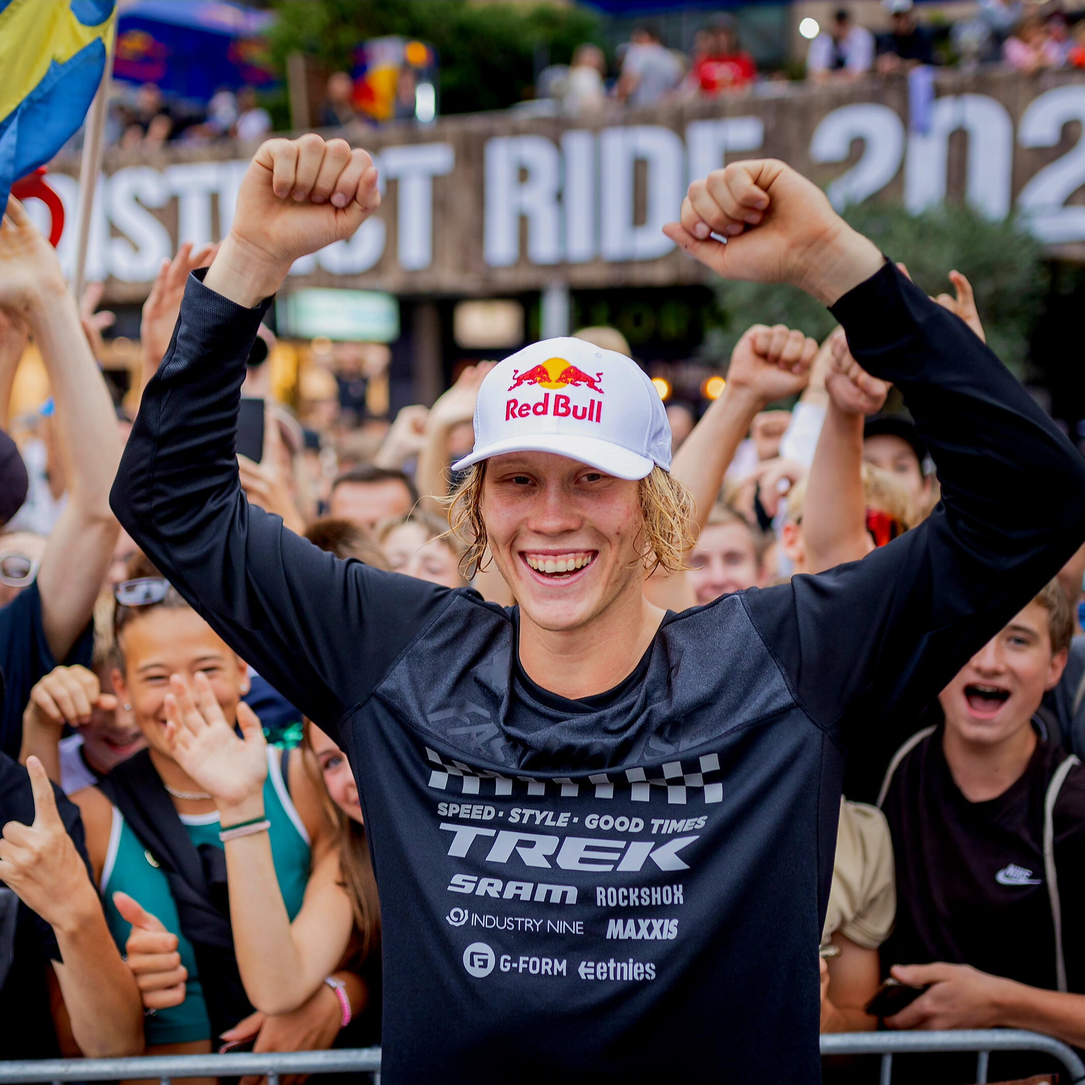 Emil Johannsson poses for a portrait at the Red Bull District Ride in Nuremberg, Germany on September 3, 2022 announced in 360 MAGAZINE