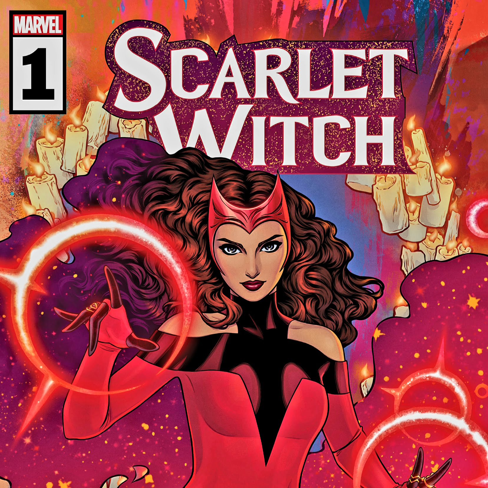 Marvel's Scarlet Witch inside 360 Magazine
