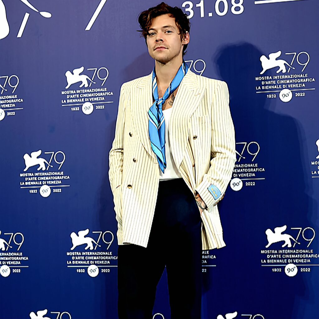 Harry Styles for Ha Ha Ha Gucci inside 360 MAGAZINE
