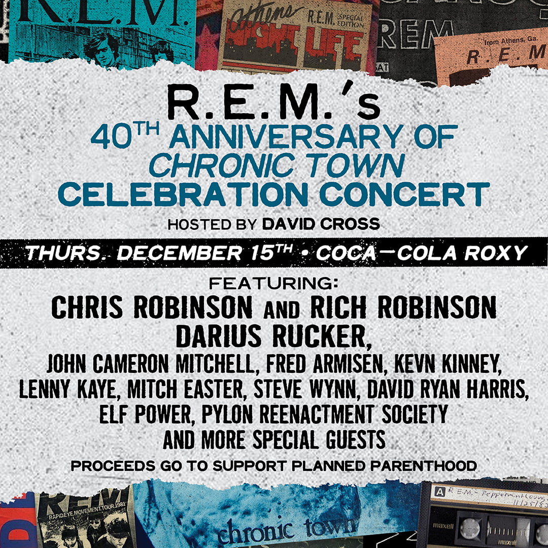 R.E.M.'s 40th Anniversary of Chronic Town via 360 MAGAZINE
