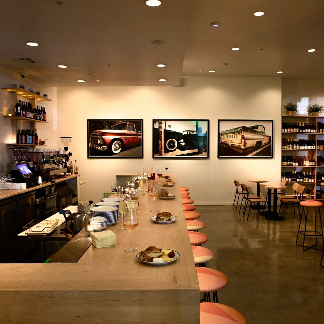 Offhand Wine Bar in Santa Monica via 360 MAGAZINE