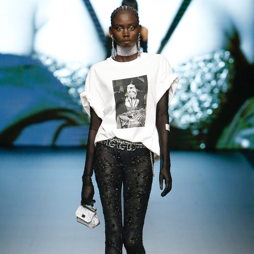 Dolce&Gabbana Women's SS23 via 360 MAGAZINE.