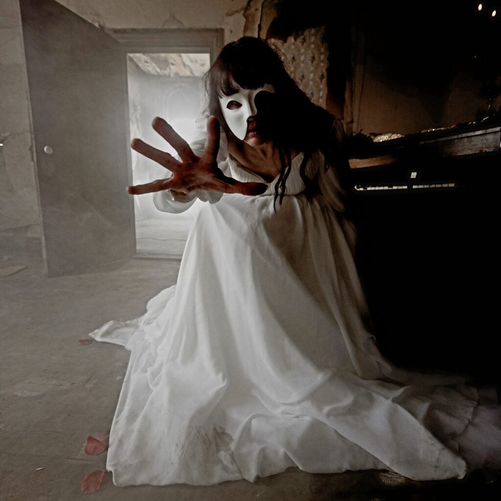 Barrett Dennison of El Osito Films in Pulaski shoots Halloween bridal story via 360 MAGAZINE.