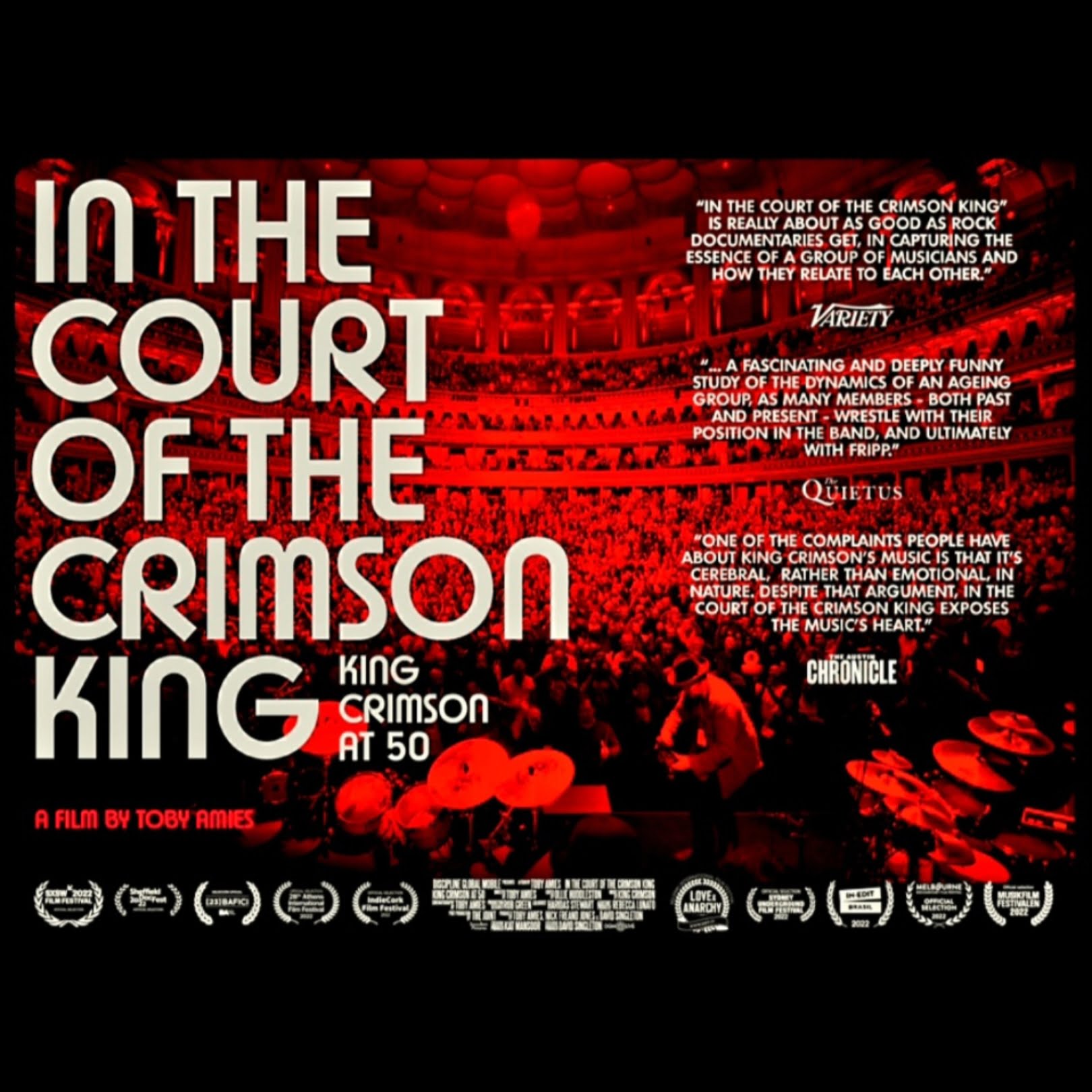 IN THE COURT OF THE CRIMSON KING via 360 MAGAZINE.