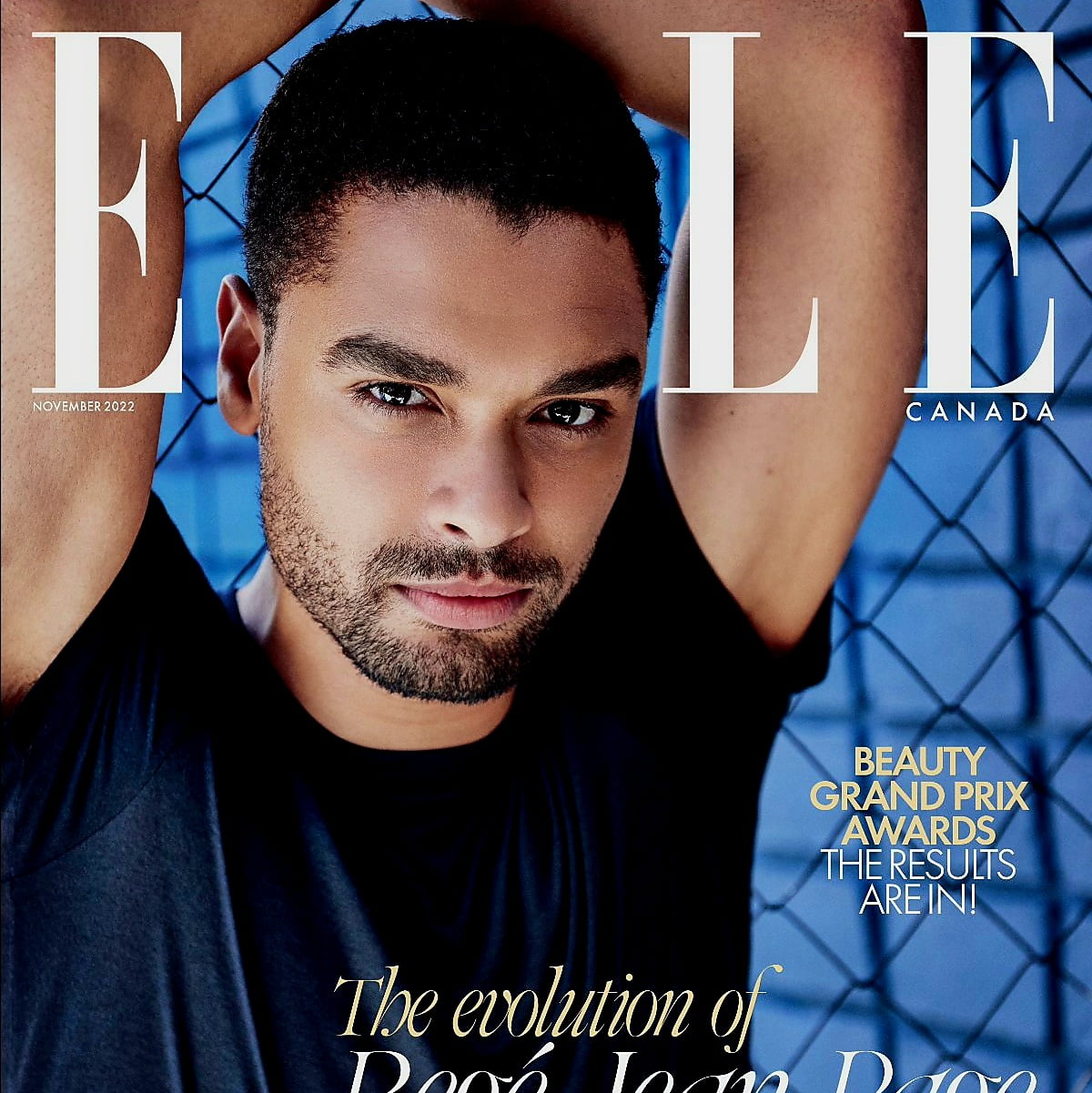 Elle features Regé-Jean Page on Canadian cover via 360 MAGAZINE.