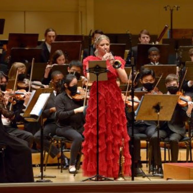Mary Elizabeth Bowden performs with CYSO conducted by Allen Tinkham via Ed Spinelli by 360 Magazine