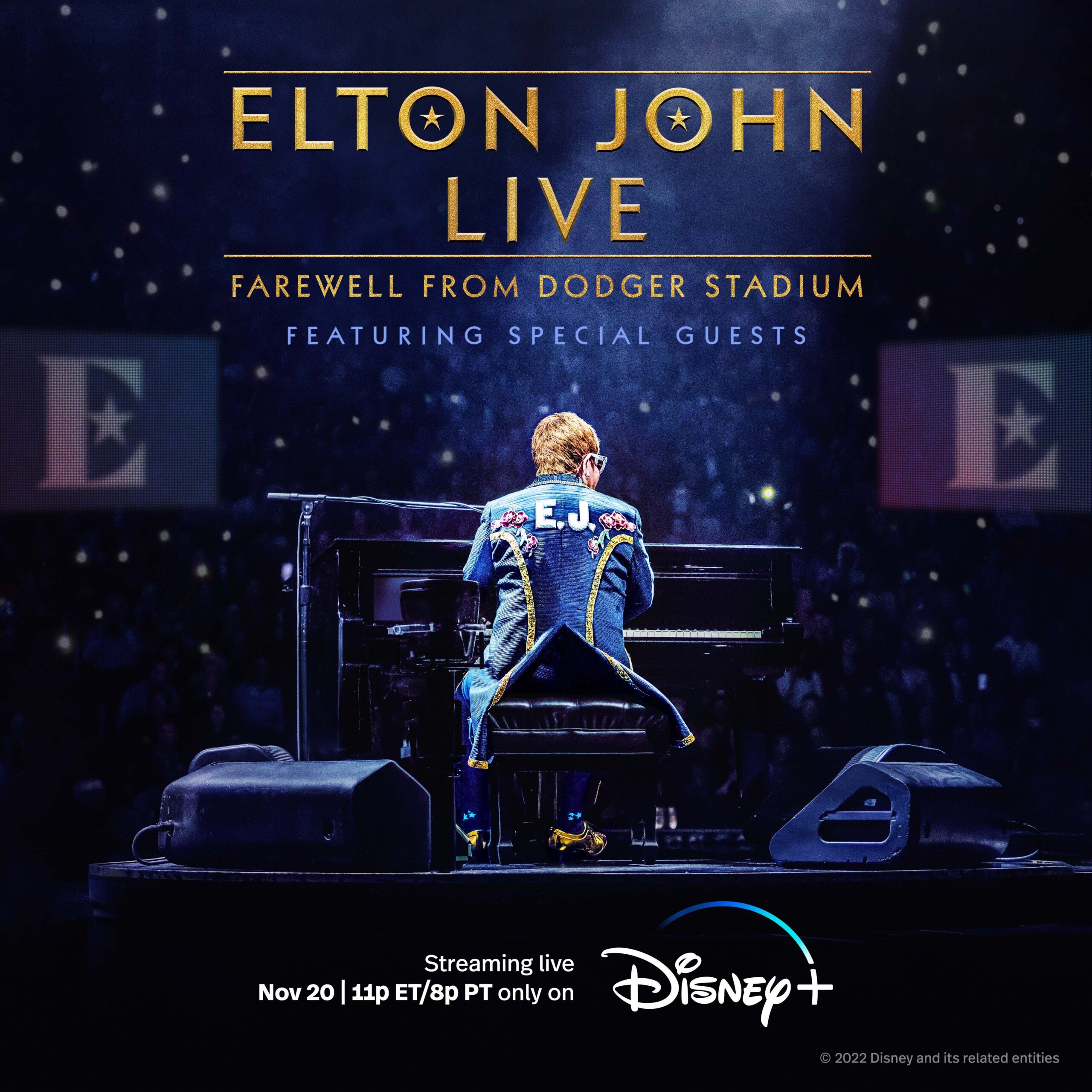 ELTON JOHN on Disney+ via 360 MAGAZINE