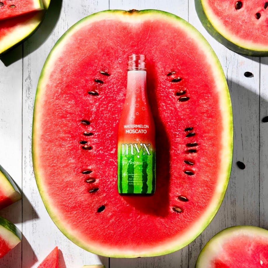 Nicki Minaj × MYX Watermelon Moscato via 360 MAGAZINE