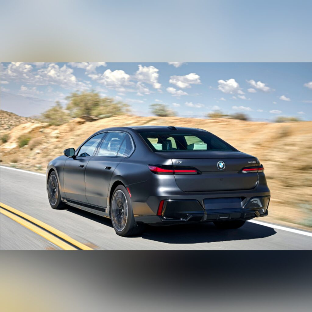 2023 BMW i7 xDrive60 via 360 Magazine and Automotive Rhythms.