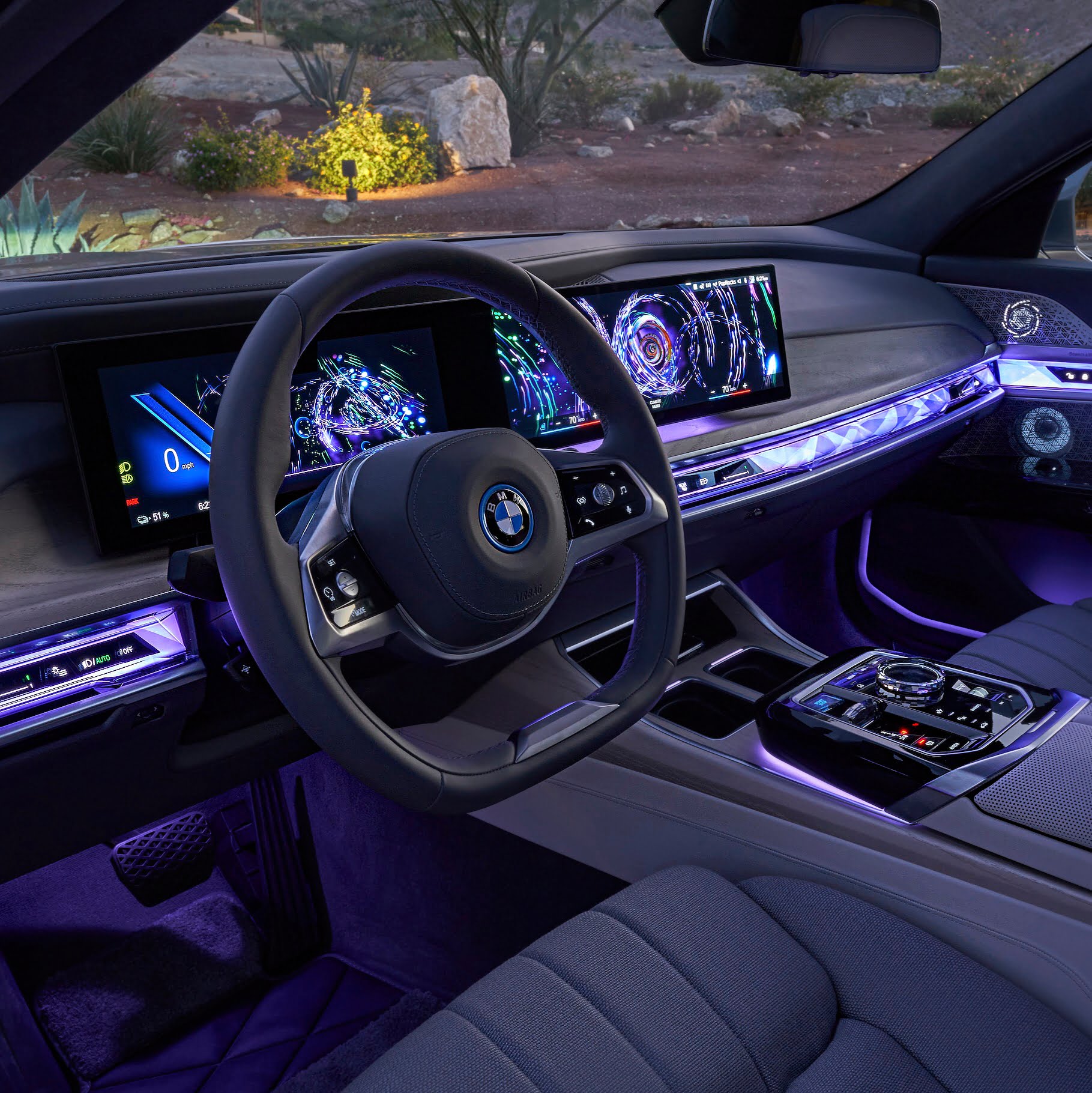 2023 BMW i7 xDrive60 via 360 Magazine and Automotive Rhythms.