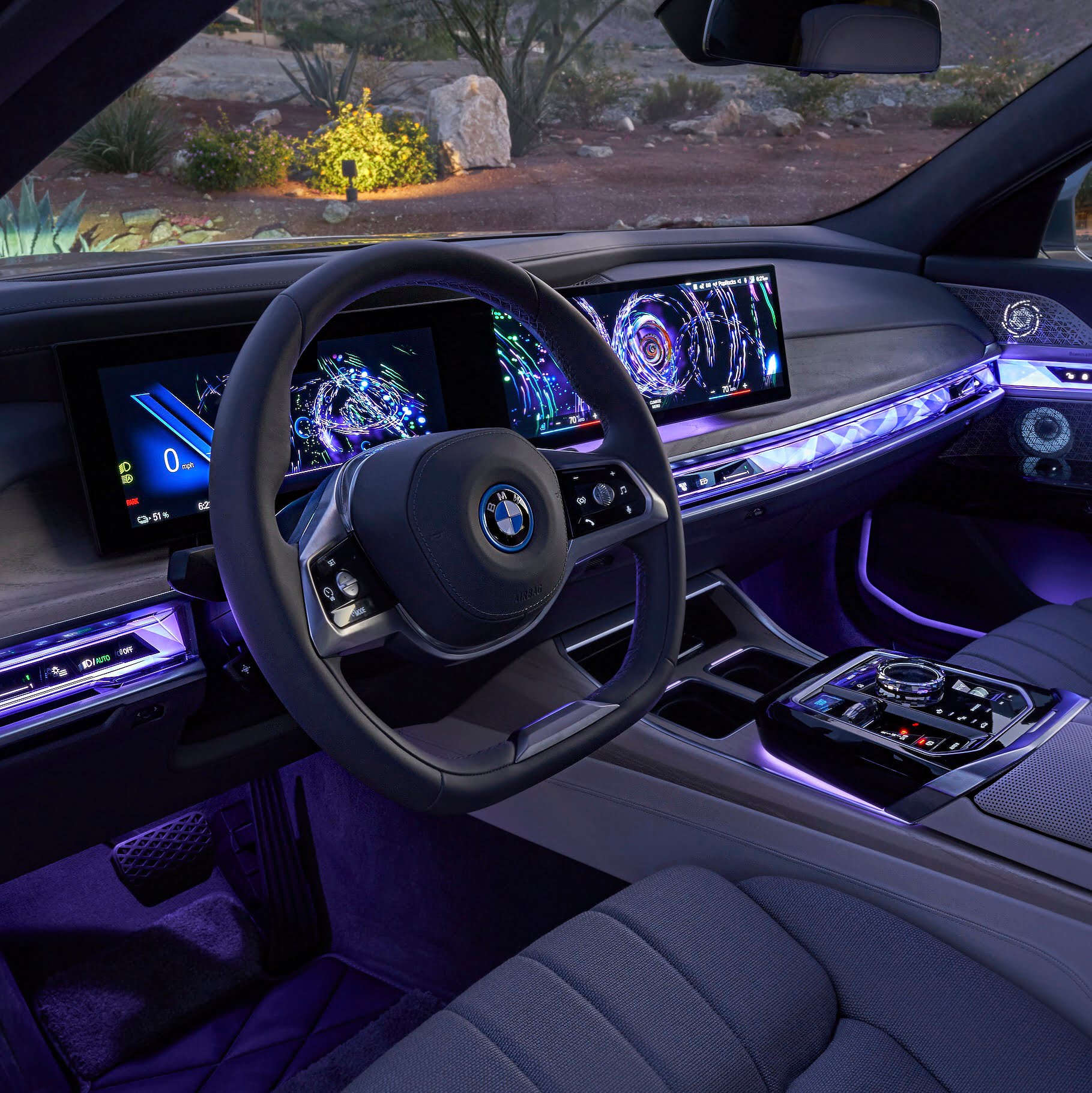Emerald Green Light Bmw Interior