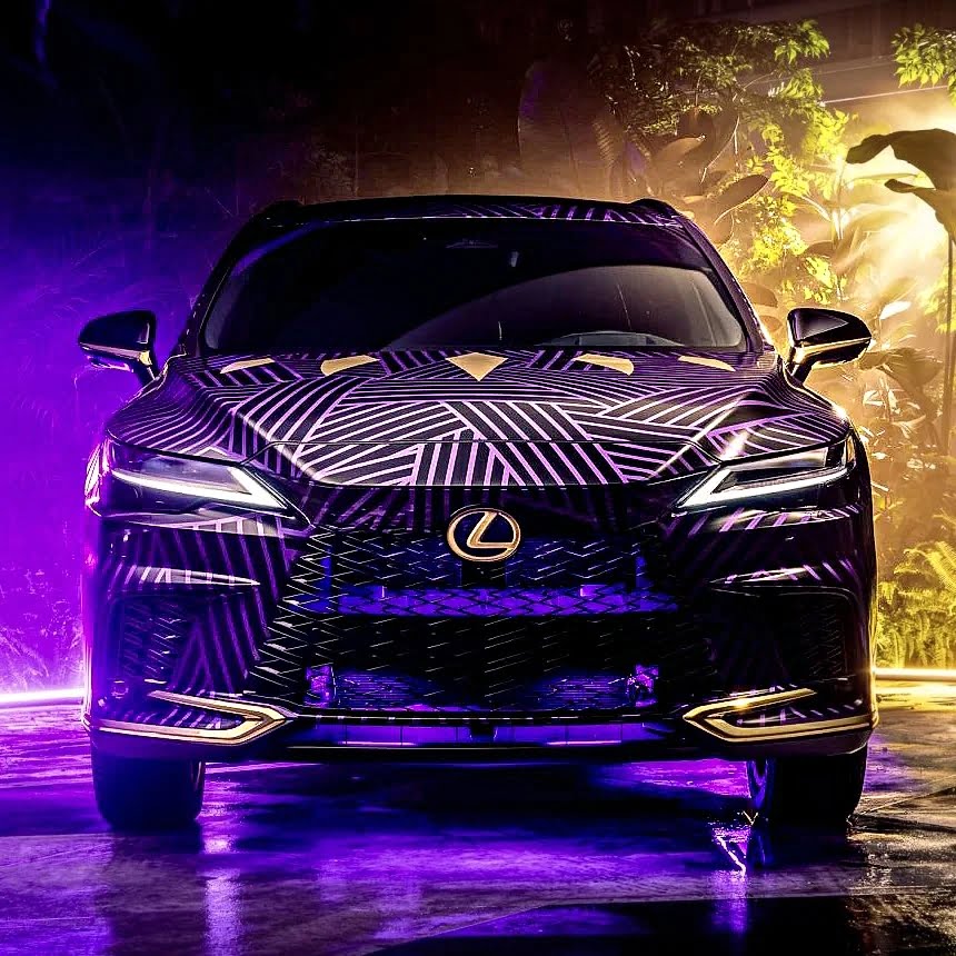 Lexus Black Panther collaboration in Los Angeles via 360 MAGAZINE.