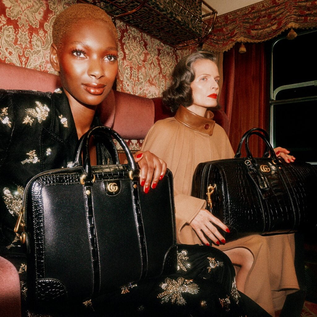 Gucci Gift campaign via 360 MAGAZINE.