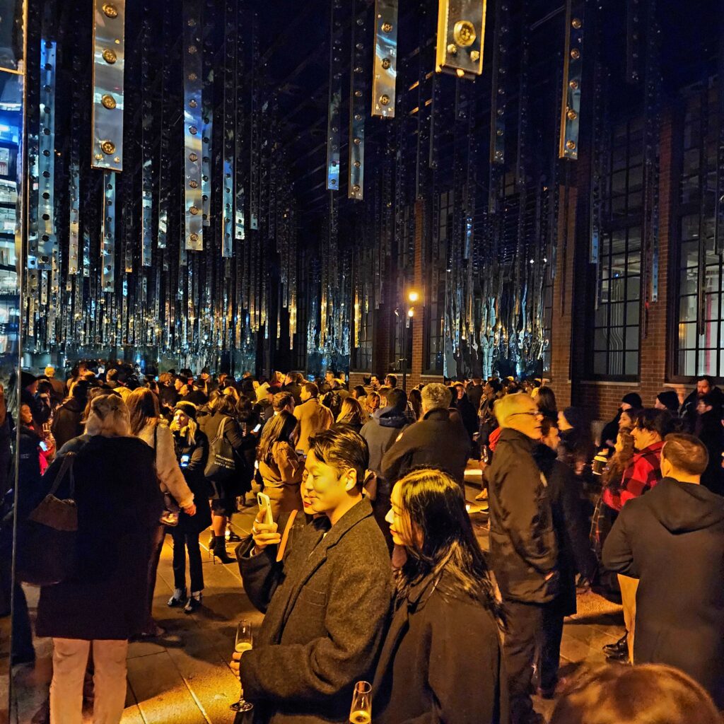 Genesis Motor and High Line Winter Lights presentation via 360 MAGAZINE in nyc.