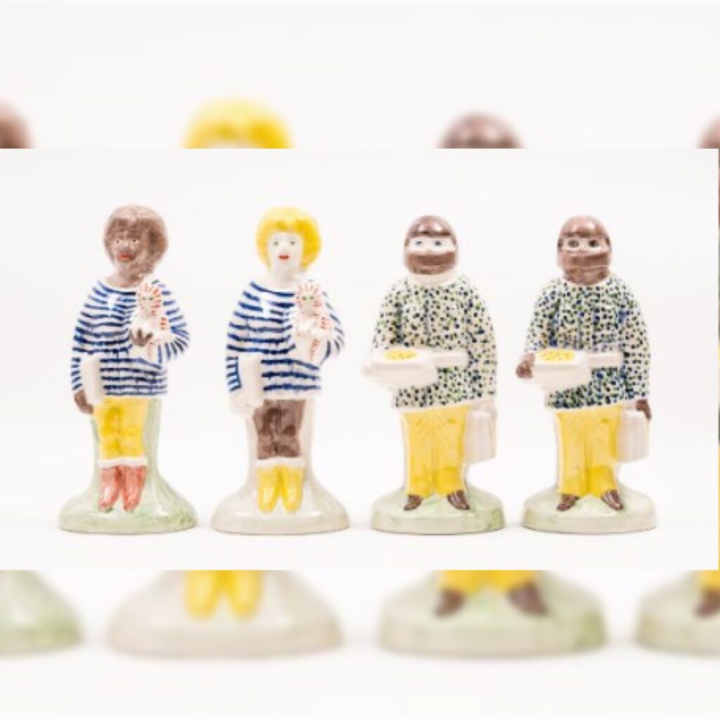 Home Workers and Key Workers by Grayson Perry via 360 MAGAZINE.