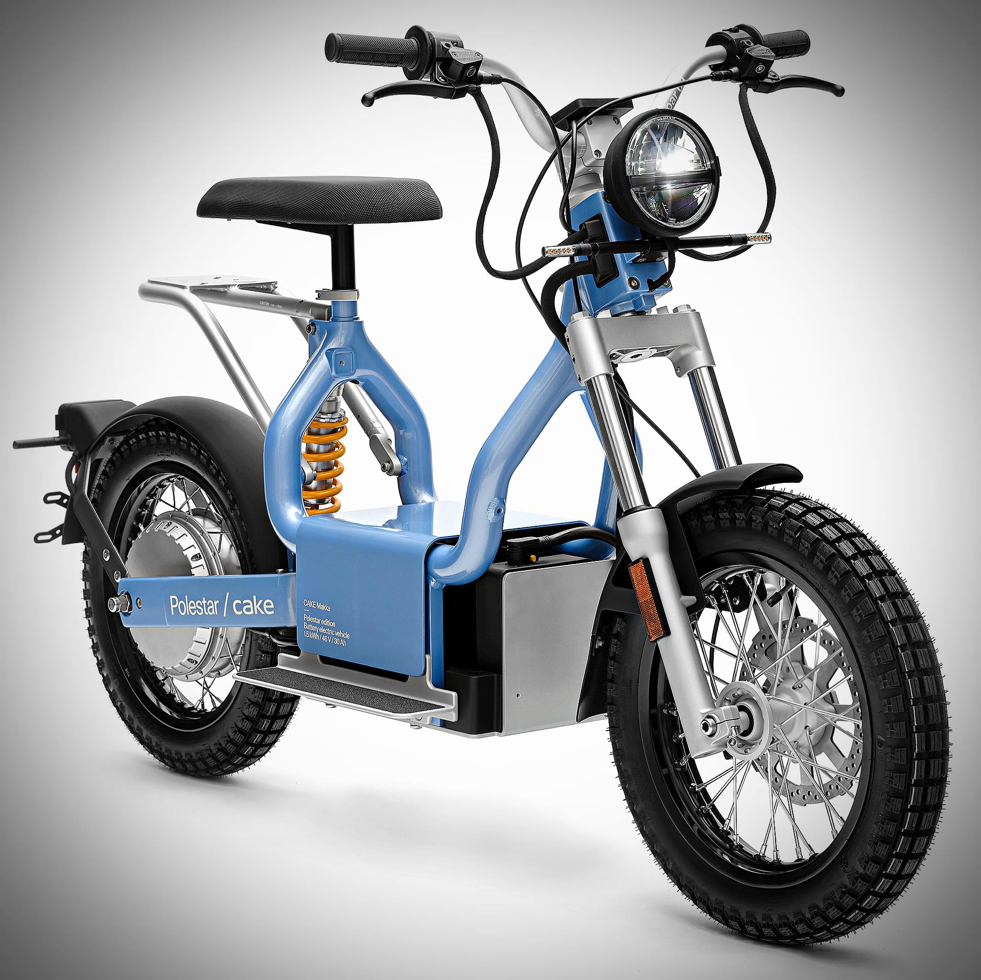 Polestar releases a new limited edition of CAKE Makka Electric Moped via 360 MAGAZINE. 