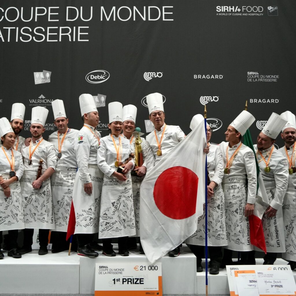 Sirha Lyon 2023 Japan wins pastry world cup via 360 MAGAZINE.
