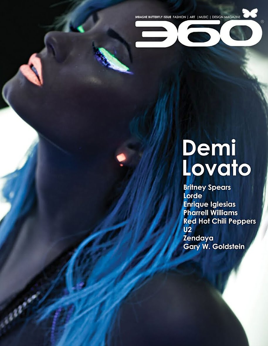 Demi Lovato is a 360 MAGAZINE cover girl.