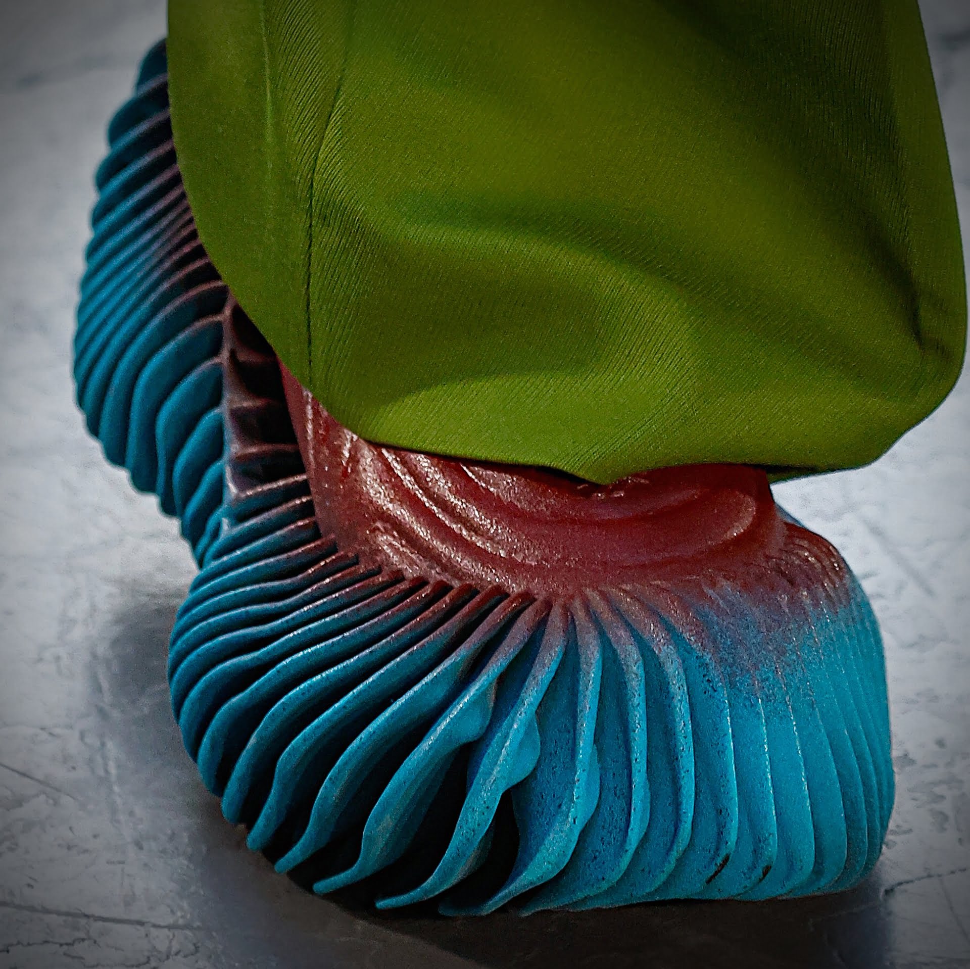 Reebok, HP, and and Botter 3d printed sneakers for PFW via 360 MAGAZINE.