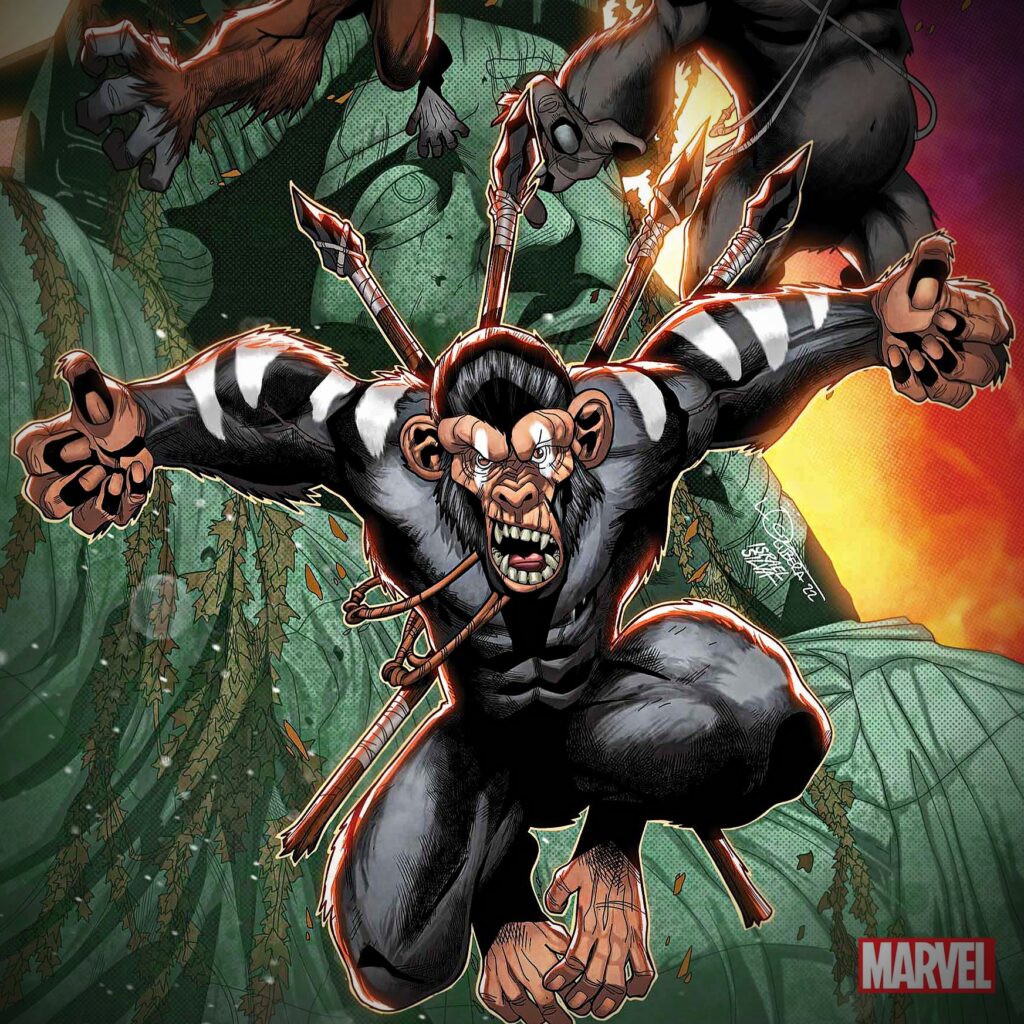 Marvel's Planet of the Apes released new cover via 360 MAGAZINE.