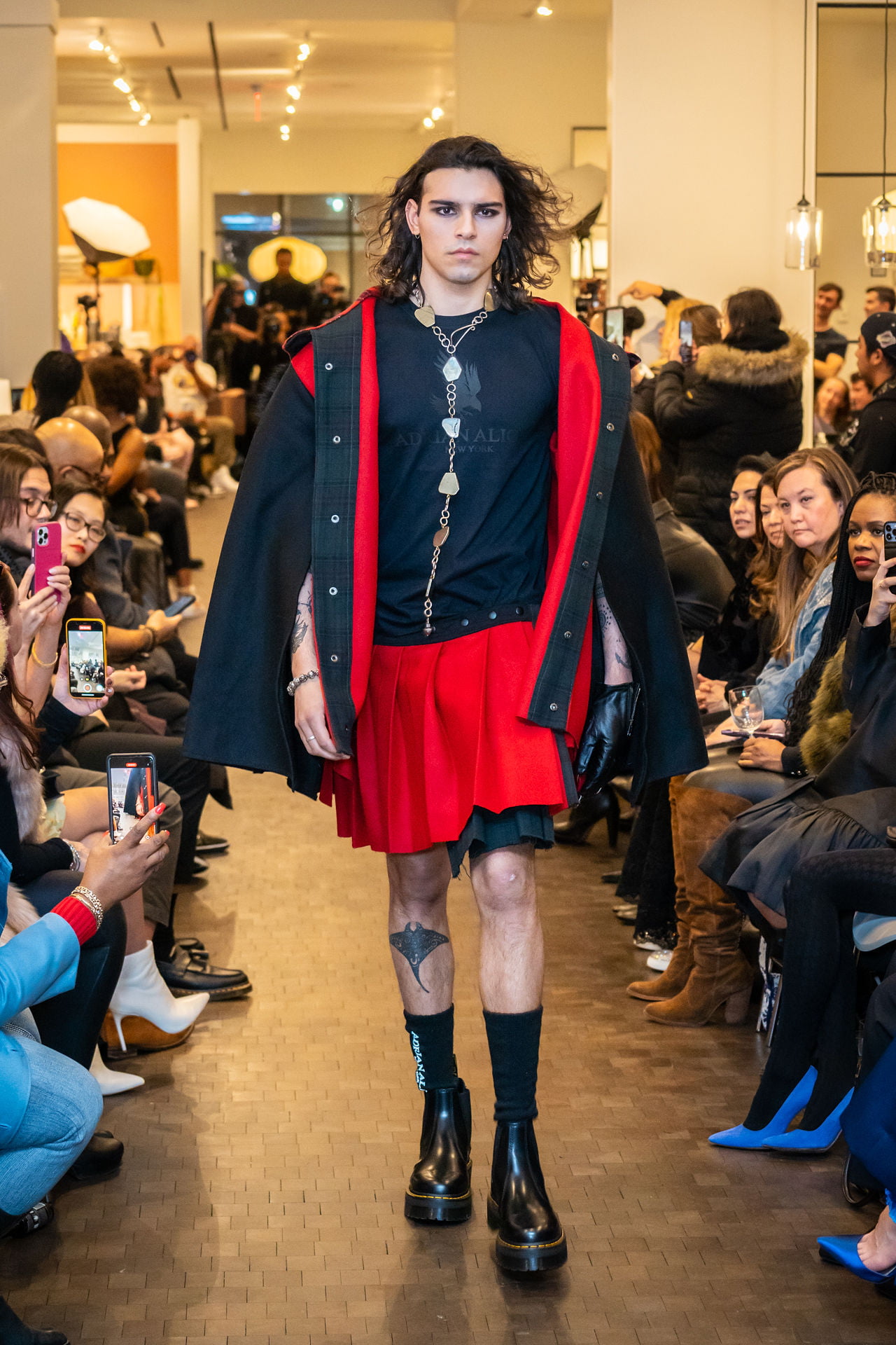 Next Frontier In Fashion presentation during NYFW at Room and Board Chelsea via 360 MAGAZINE.