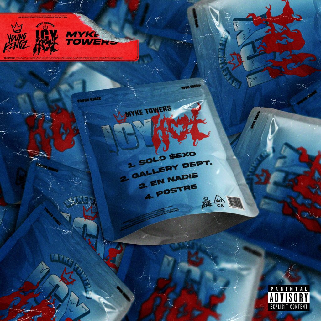 Myke Towers releases Icy Hot for Valentine’s Day via 360 Magazine.