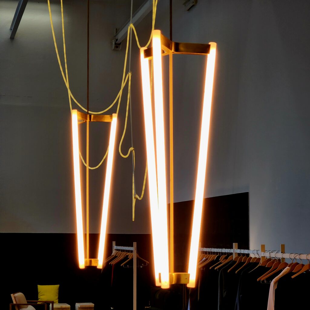 Andrea Murkudis, renowned German retailer, at his showroom in Berlin via 360 MAGAZINE.