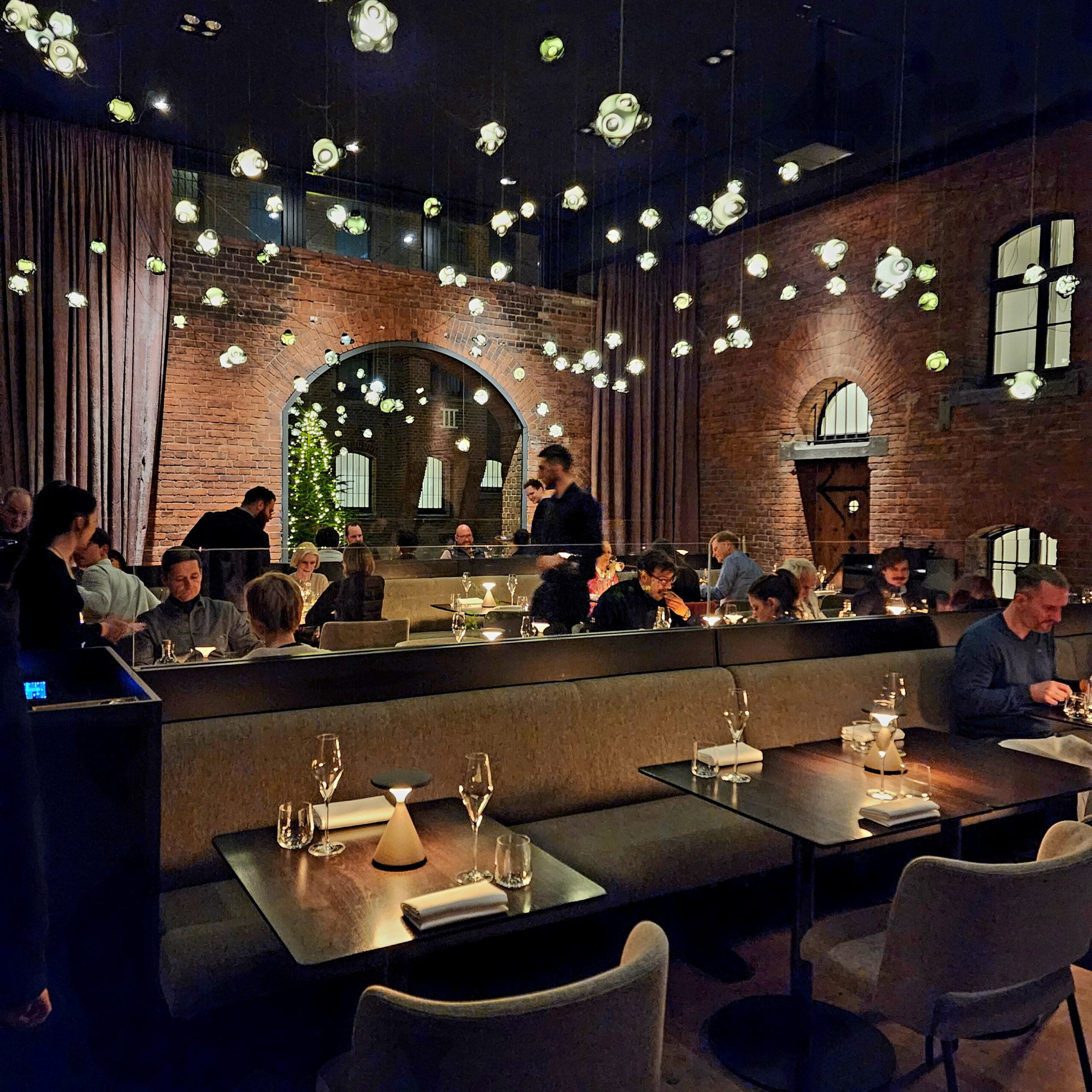 Lovis Restaurant inside Wilmina Hotel in Berlin via 360 MAGAZINE.  