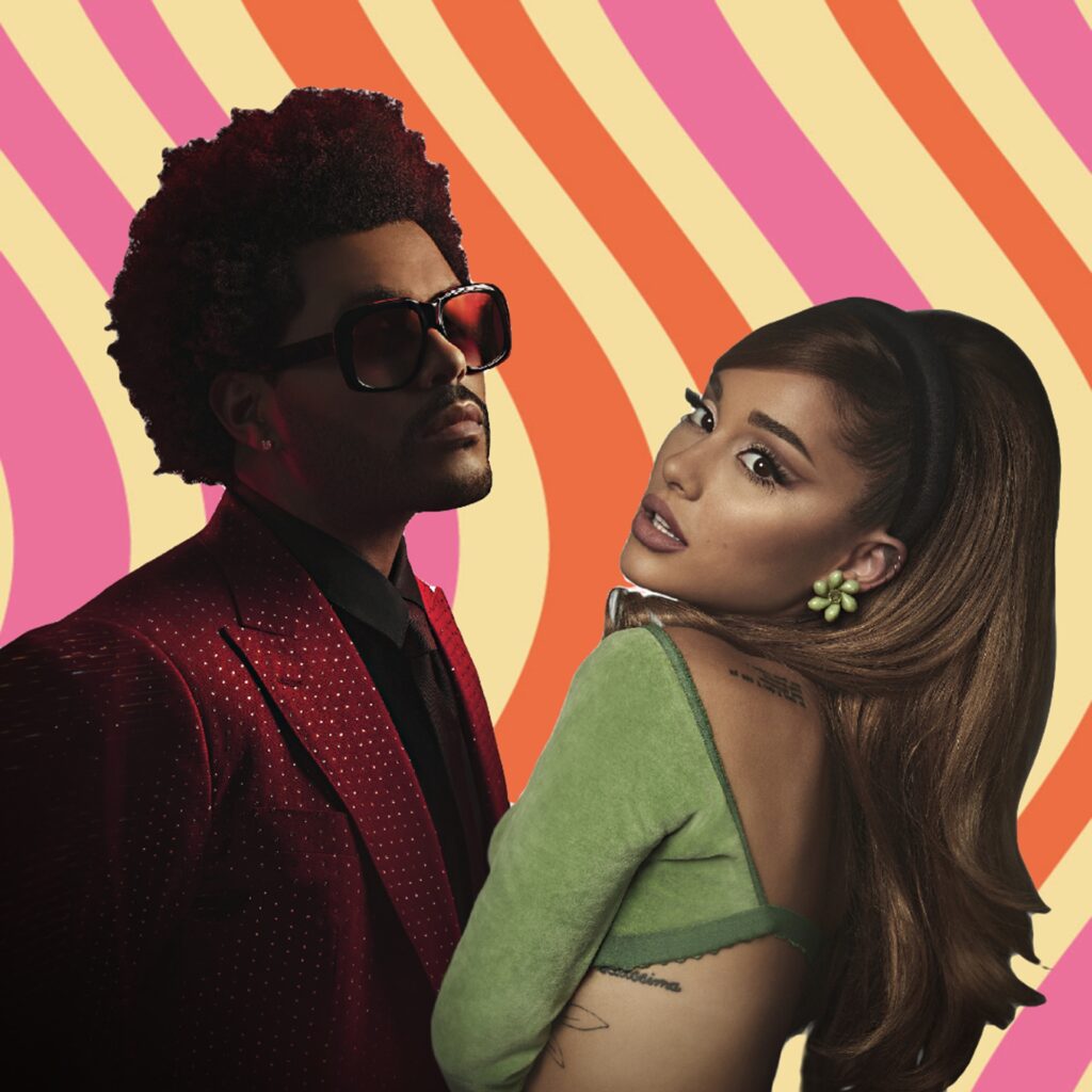 The Weeknd and Ariana Grande have teamed up for a remix via 360 MAGAZINE.