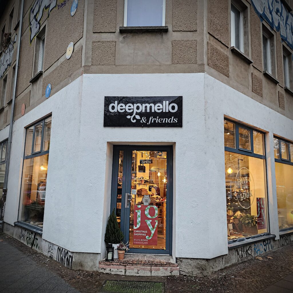 Deepmello & Friends vegan boutique in Leipzig, Germany via 360 MAGAZINE.