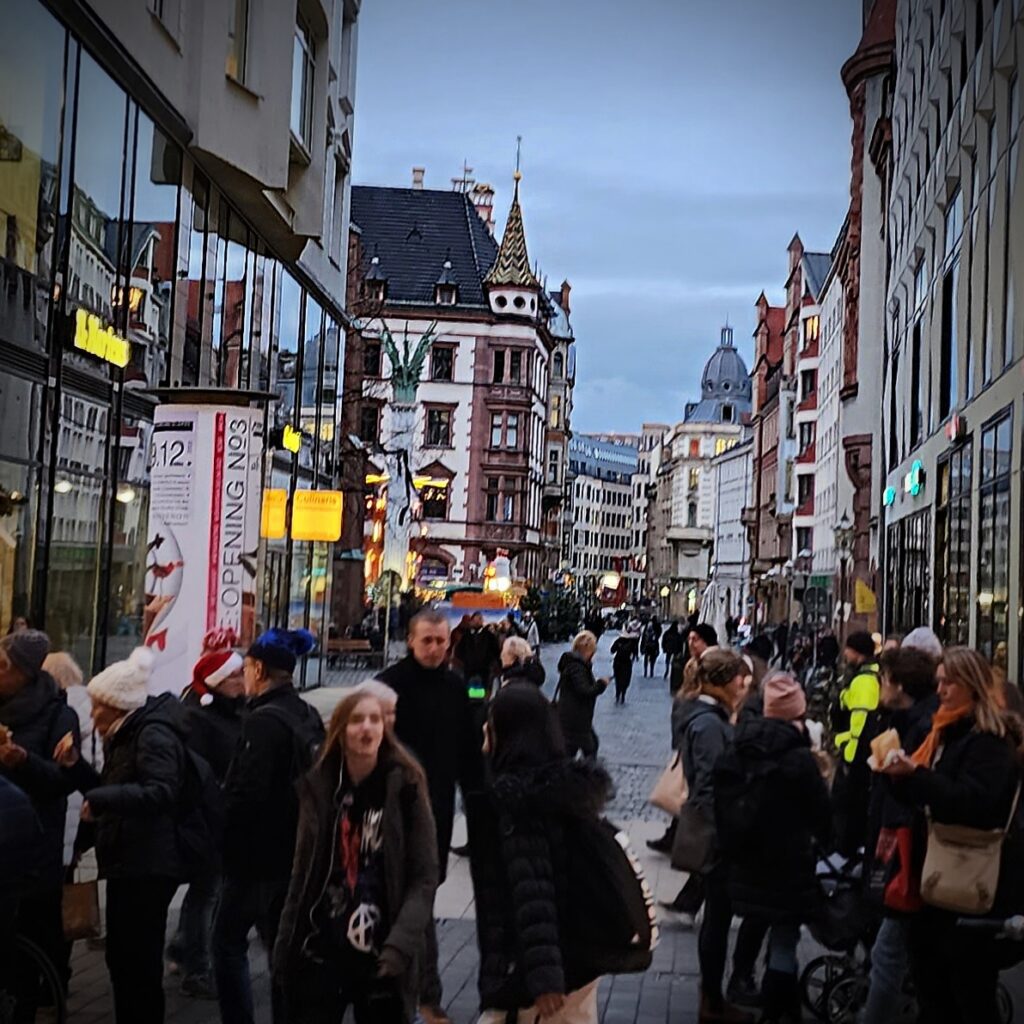 Downtown Leipzig, Germany via 360 MAGAZINE.